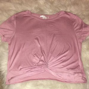 Cute pink top
